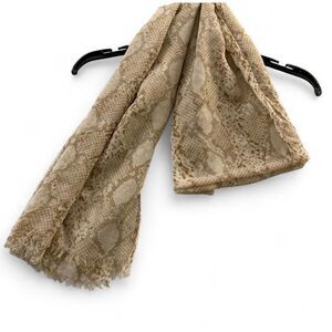 Apostophe  Women's Multicolor Animal Print Scarf